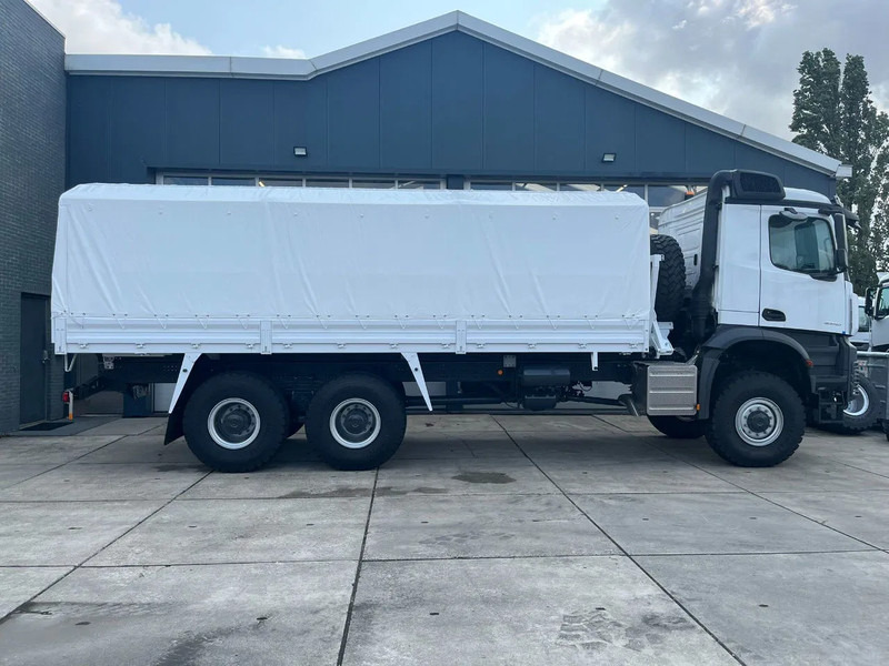 Camião de lona novo Mercedes-Benz Arocs 3340 A 6x6 Cargo Truck: foto 7