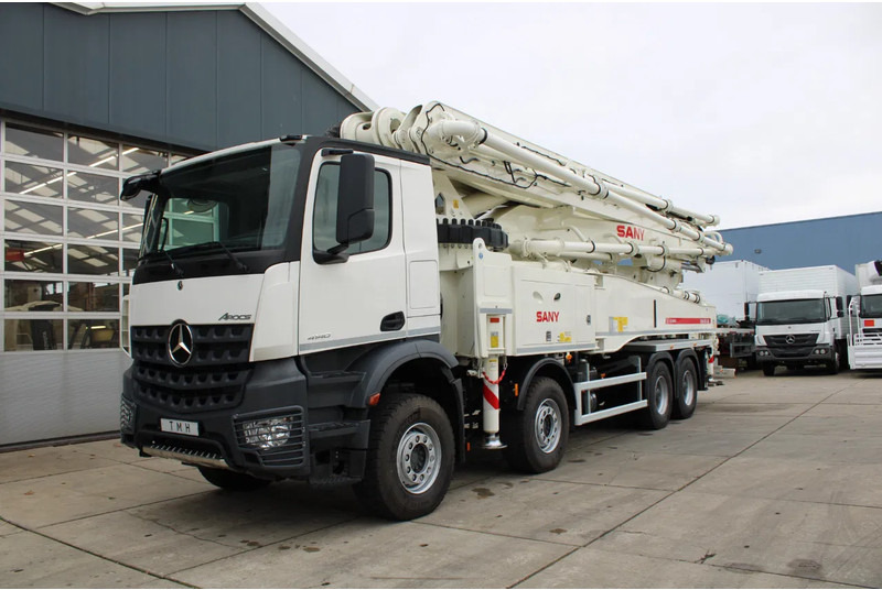 Mercedes-Benz Arocs 4140 8x4 Sany SY49 Concrete Pump Build by Putzmeister - Autobomba de betão: foto 1 Mercedes-Benz Arocs 4140 8x4 Sany SY49 Concrete Pump Build by Putzmeister - Autobomba de betão: foto 1