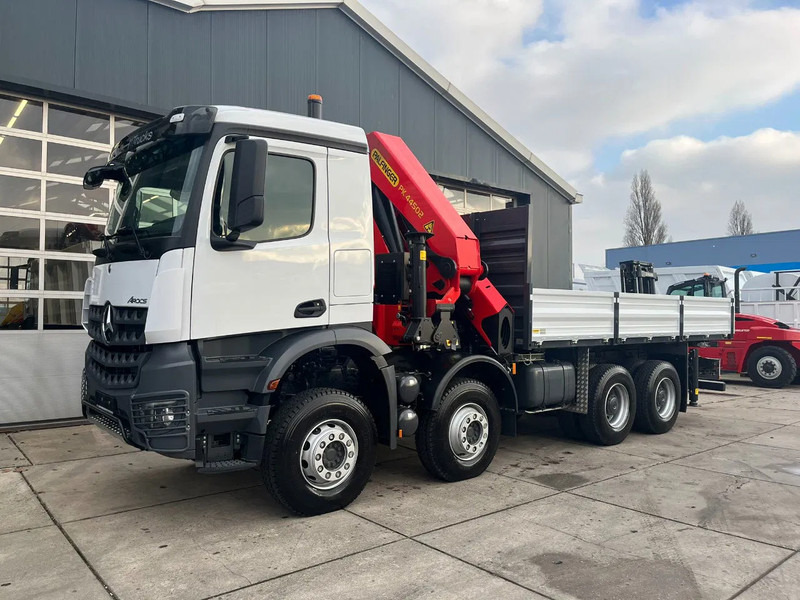 Mercedes-Benz Arocs 4140 K 8x4 Crane Truck - Camião grua: foto 1 Mercedes-Benz Arocs 4140 K 8x4 Crane Truck - Camião grua: foto 1