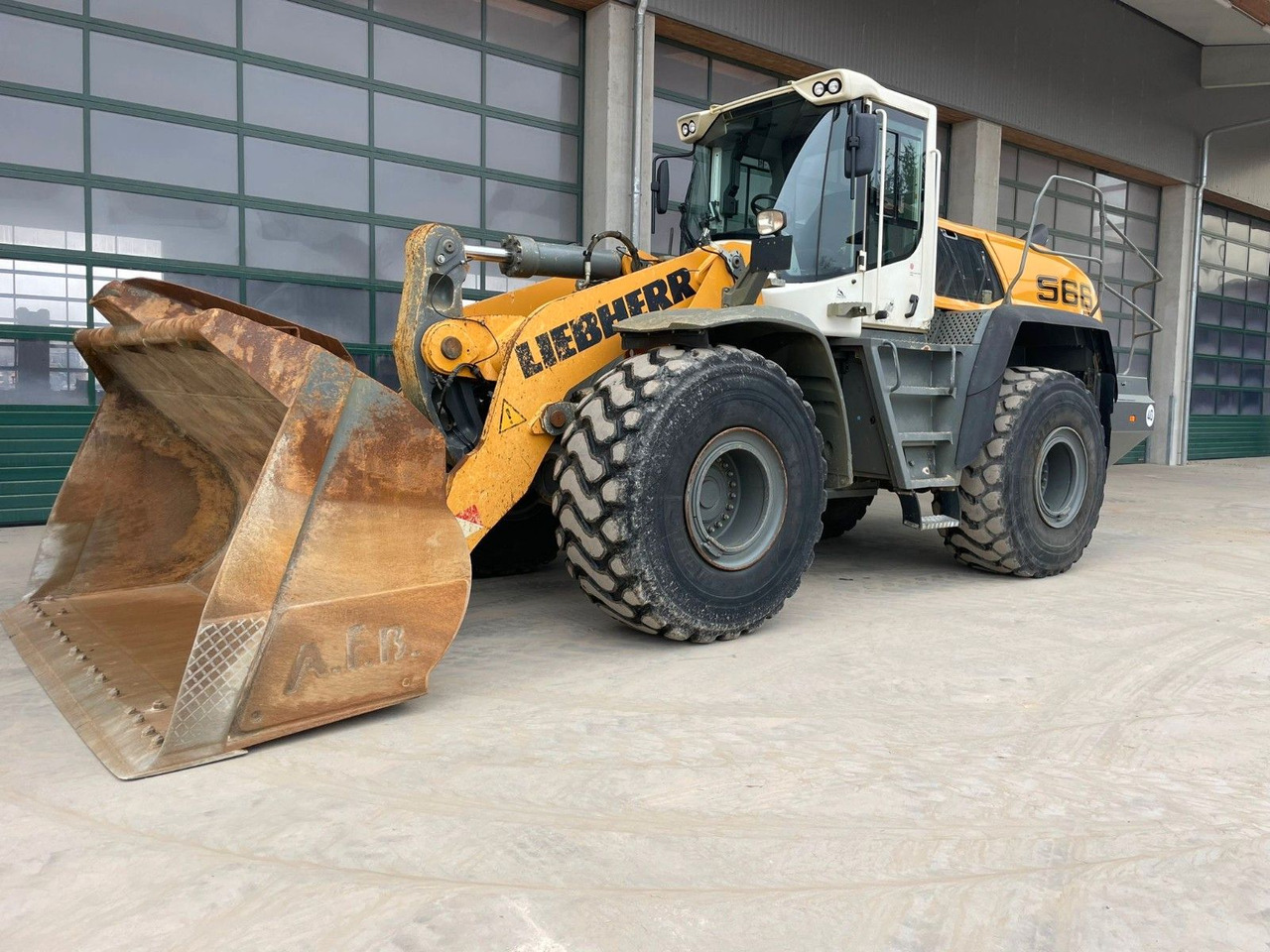 Liebherr L566 - Pá carregadora de rodas: foto 5 Liebherr L566 - Pá carregadora de rodas: foto 5