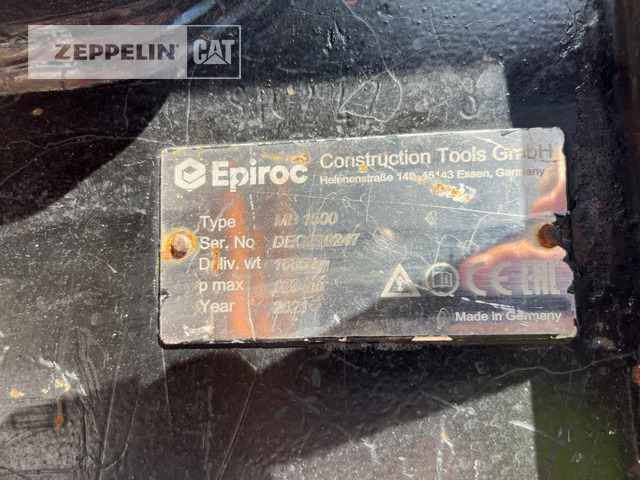 Atlas-Copco Primärprodukte Kompo - Martelo hidráulico para Máquina de construção: foto 4 Atlas-Copco Primärprodukte Kompo - Martelo hidráulico para Máquina de construção: foto 4