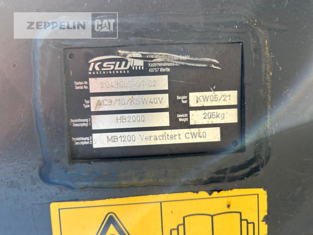 Atlas-Copco Primärprodukte Kompo - Martelo hidráulico para Máquina de construção: foto 5 Atlas-Copco Primärprodukte Kompo - Martelo hidráulico para Máquina de construção: foto 5