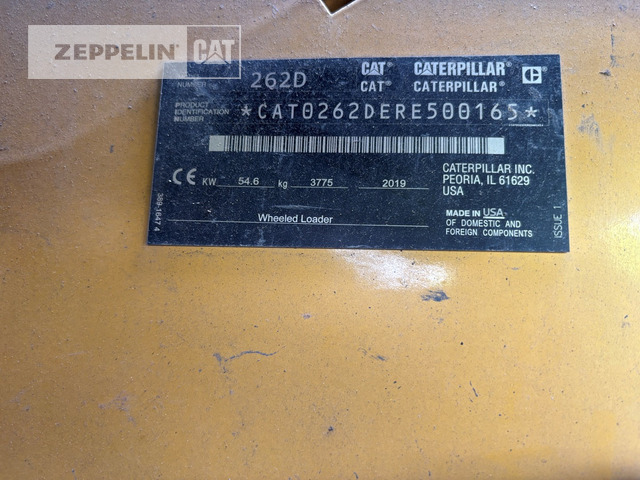 Cat 262D - Mini pá carregadora: foto 2 Cat 262D - Mini pá carregadora: foto 2