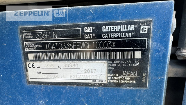 Cat 336FLNSB - Manipulador de material: foto 5 Cat 336FLNSB - Manipulador de material: foto 5