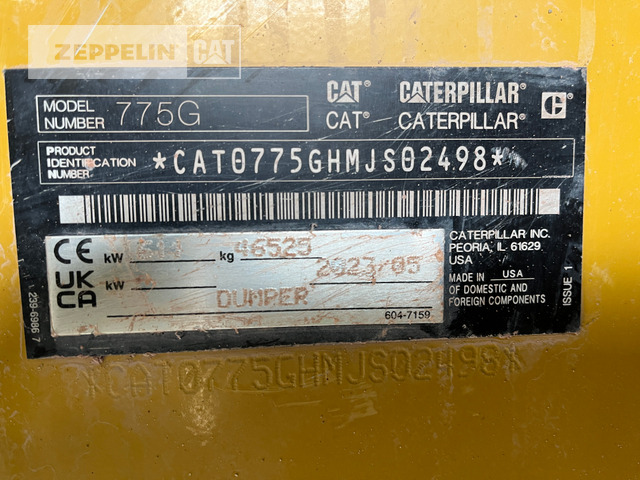 Cat 775G - Caminhão fora de estrada: foto 2 Cat 775G - Caminhão fora de estrada: foto 2
