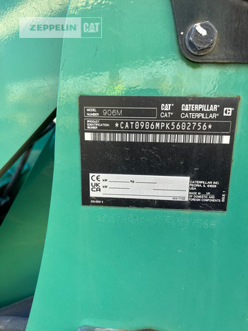 Cat 906M - Pá carregadora de rodas: foto 5 Cat 906M - Pá carregadora de rodas: foto 5