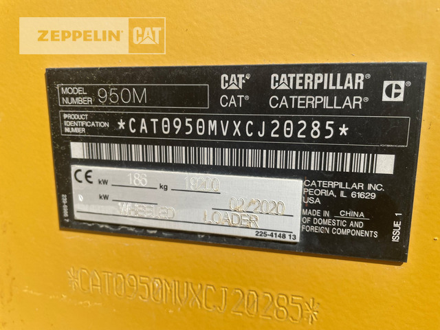 Pá carregadora de rodas Cat 950M: foto 9