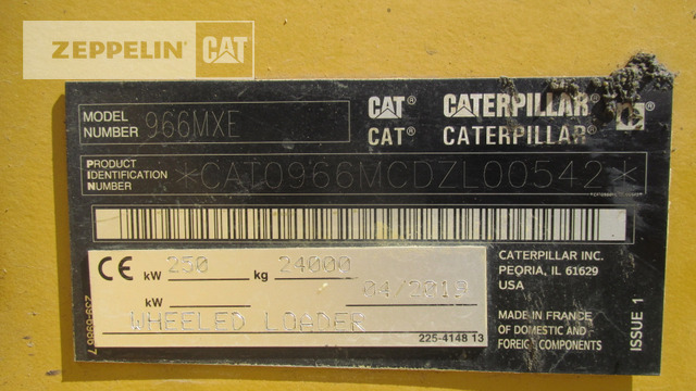 Cat 966MXE - Pá carregadora de rodas: foto 5 Cat 966MXE - Pá carregadora de rodas: foto 5