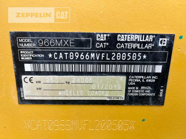 Pá carregadora de rodas Cat 966MXE: foto 23