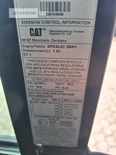 Manipulador de material Cat MH3022-06C: foto 32