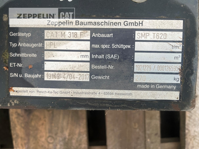Smp Kopfplatte - Equipamento para Máquina de construção: foto 2 Smp Kopfplatte - Equipamento para Máquina de construção: foto 2