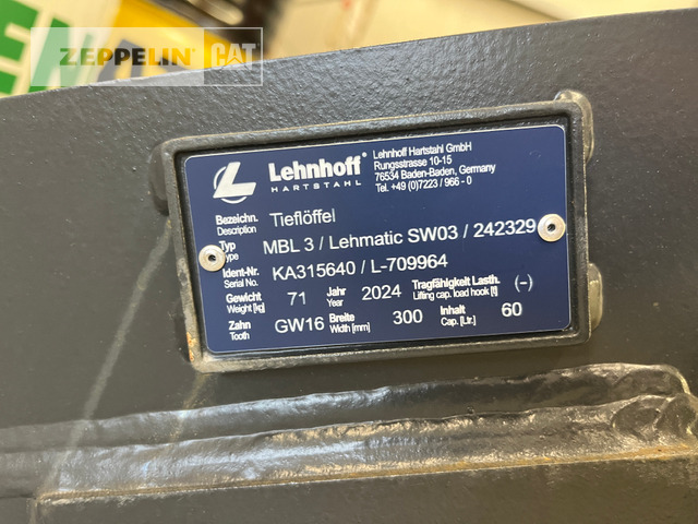 Komponenten TL300_MS03 NEU - Balde escavadora para Máquina de construção: foto 3 Komponenten TL300_MS03 NEU - Balde escavadora para Máquina de construção: foto 3