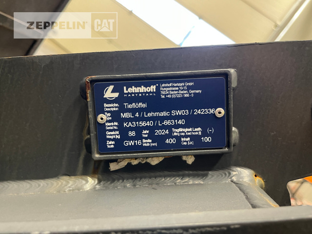 Komponenten TL400_MS03 NEU - Balde escavadora para Máquina de construção: foto 3 Komponenten TL400_MS03 NEU - Balde escavadora para Máquina de construção: foto 3