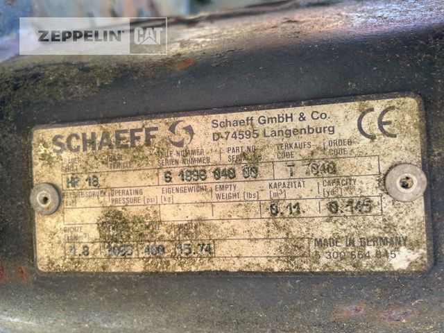 Komponenten TL400 Schaeff HR18 - Balde escavadora para Máquina de construção: foto 4 Komponenten TL400 Schaeff HR18 - Balde escavadora para Máquina de construção: foto 4