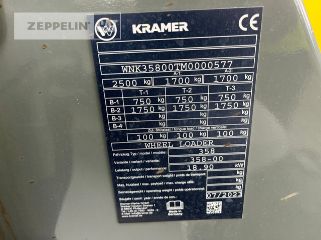 Pá carregadora de rodas Kramer 5035: foto 8