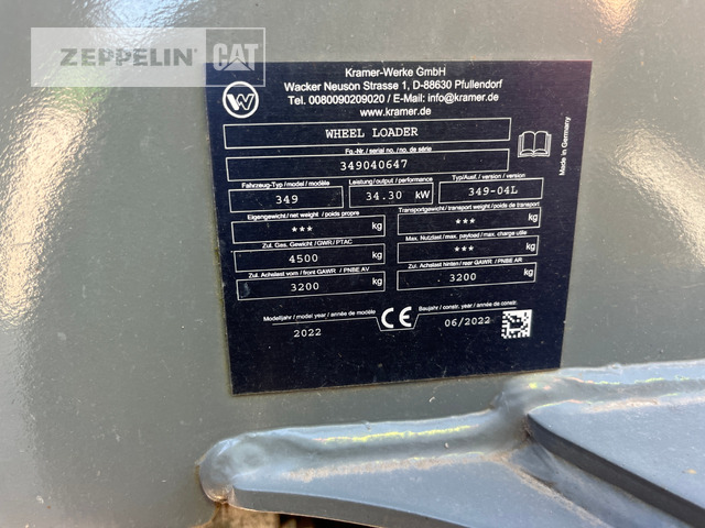 Pá carregadora de rodas Kramer 5065: foto 8 Pá carregadora de rodas Kramer 5065: foto 8