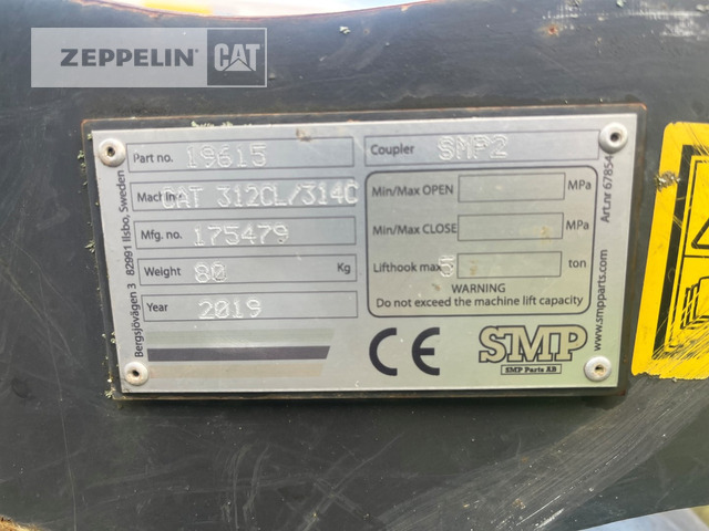 Smp SW-SMP2 - Acoplamento rápido para Máquina de construção: foto 3 Smp SW-SMP2 - Acoplamento rápido para Máquina de construção: foto 3