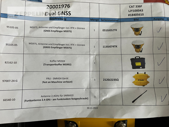Trimble GPS 3D Steuerung - Sistema de navegação para Máquina de construção: foto 5 Trimble GPS 3D Steuerung - Sistema de navegação para Máquina de construção: foto 5
