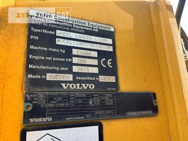 Volvo L120H - Pá carregadora de rodas: foto 2 Volvo L120H - Pá carregadora de rodas: foto 2