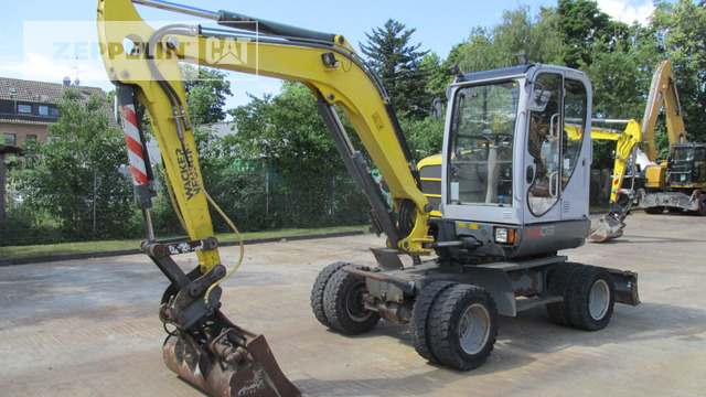 Wacker 6503 - Escavadeira de rodas: foto 4 Wacker 6503 - Escavadeira de rodas: foto 4