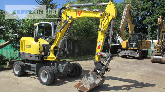 Wacker EW65 - Escavadeira de rodas: foto 2 Wacker EW65 - Escavadeira de rodas: foto 2