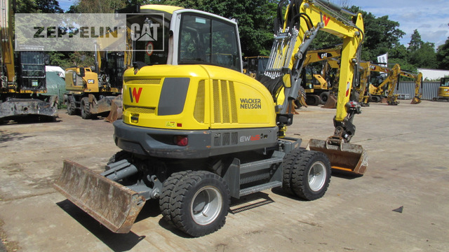 Wacker EW65 - Escavadeira de rodas: foto 1 Wacker EW65 - Escavadeira de rodas: foto 1