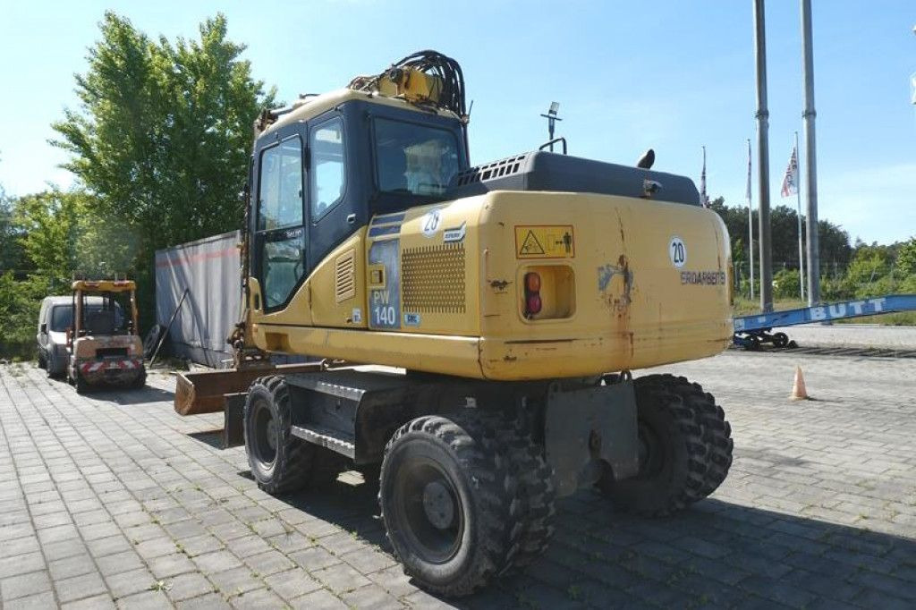 Komatsu Mobilbagger PW140-7 Mobilbagger - Escavadeira de rodas: foto 4 Komatsu Mobilbagger PW140-7 Mobilbagger - Escavadeira de rodas: foto 4