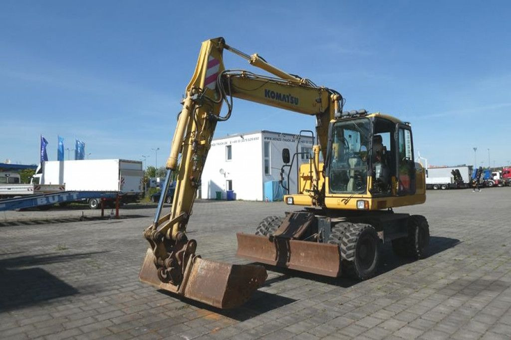 Komatsu Mobilbagger PW140-7 Mobilbagger - Escavadeira de rodas: foto 2 Komatsu Mobilbagger PW140-7 Mobilbagger - Escavadeira de rodas: foto 2