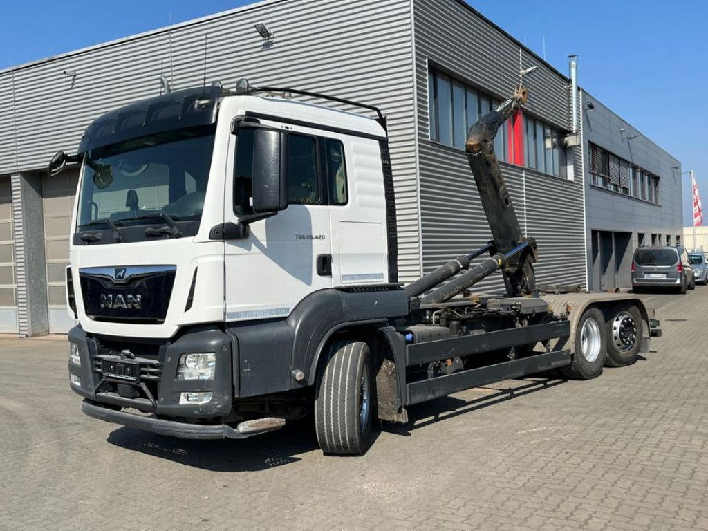 MAN TG-S 26.420/6x2 Abrollkipper - Camião polibenne: foto 1 MAN TG-S 26.420/6x2 Abrollkipper - Camião polibenne: foto 1