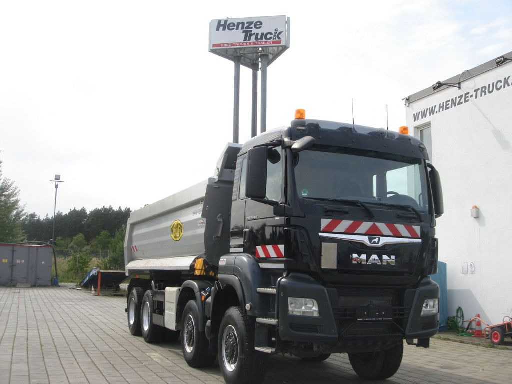 MAN TG-S 35.460 8x6 4 Achs Muldenkipper Meiller 18m³ - Camião basculante: foto 2 MAN TG-S 35.460 8x6 4 Achs Muldenkipper Meiller 18m³ - Camião basculante: foto 2