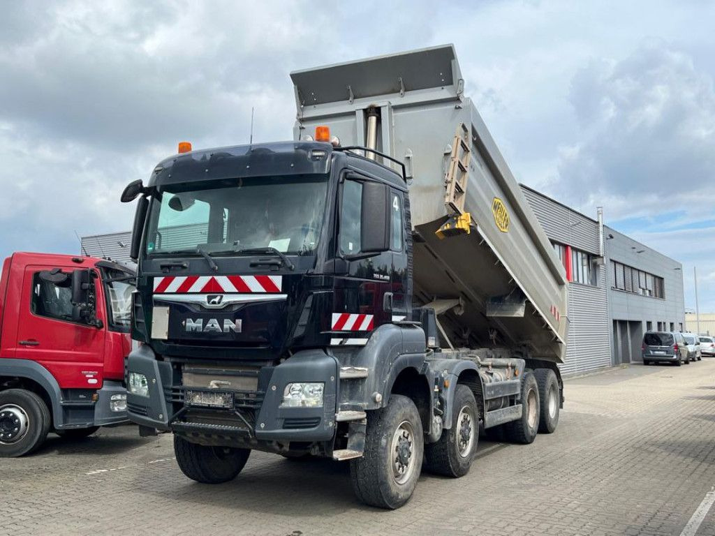 MAN TG-S 35.460 8x6 4 Achs Muldenkipper Meiller 18m³ - Camião multibenne: foto 1 MAN TG-S 35.460 8x6 4 Achs Muldenkipper Meiller 18m³ - Camião multibenne: foto 1
