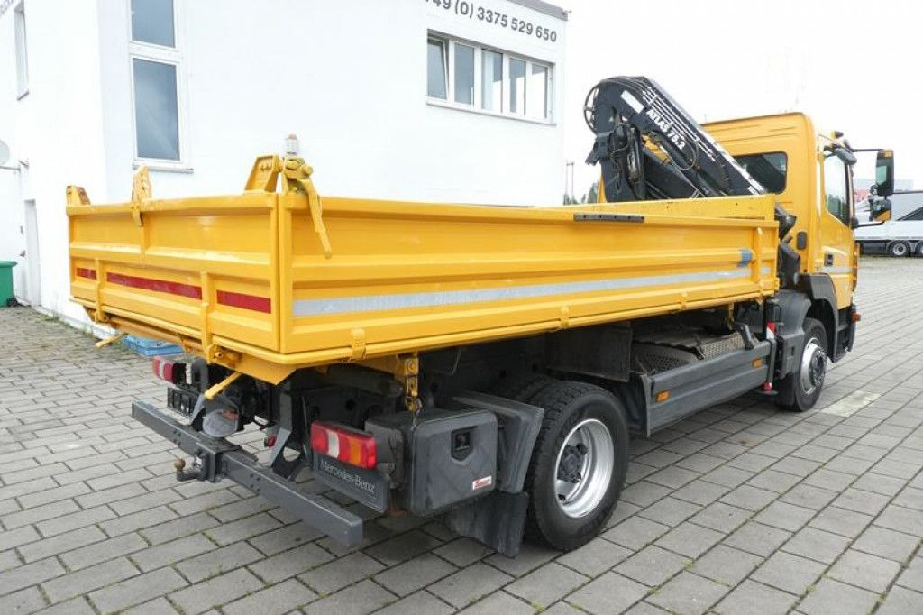 Mercedes-Benz Atego 1224 K 2-Achs Kipper Kran 2x Hdr Ausschub - Camião basculante, Camião grua: foto 5 Mercedes-Benz Atego 1224 K 2-Achs Kipper Kran 2x Hdr Ausschub - Camião basculante, Camião grua: foto 5