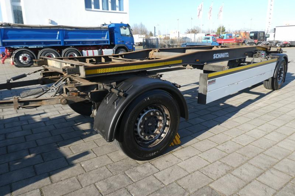 SCHMITZ GOTHA Abrollcontainernanhänger ACF 18 Containeranhänger S -Schlitten - Reboque ampliroll/ Multibenne: foto 1 SCHMITZ GOTHA Abrollcontainernanhänger ACF 18 Containeranhänger S -Schlitten - Reboque ampliroll/ Multibenne: foto 1