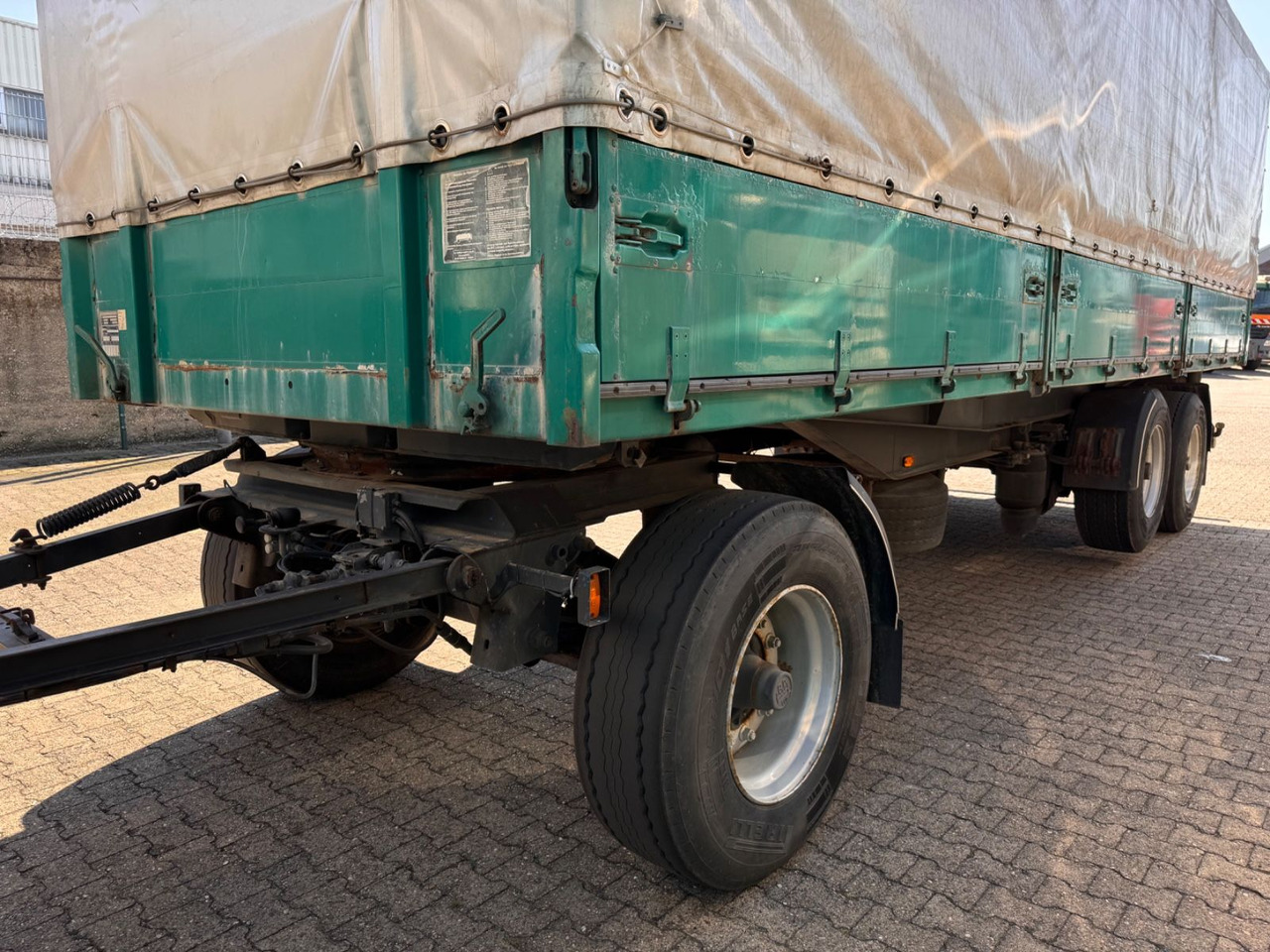 Reboque basculante KUMMLIN 3-Achs Getreide Kipper 3 Seiten Liftachs: foto 13