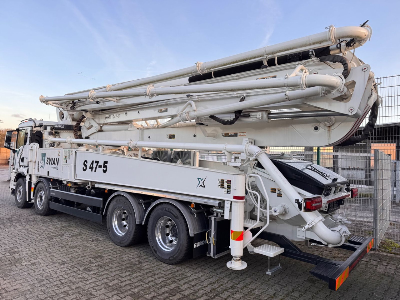 Autobomba de betão MAN 35.510 TGS  Betonpumpe S47-5   47meter NEW: foto 6