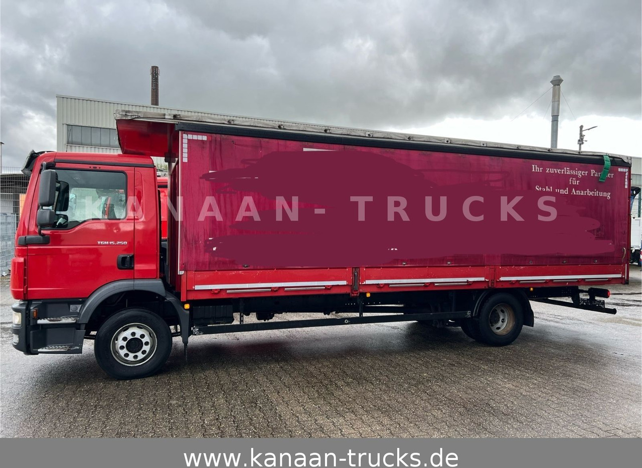 MAN TGM 15.250 Spezial Aufbau Langmaterial 7,5m - Camião de lona: foto 4 MAN TGM 15.250 Spezial Aufbau Langmaterial 7,5m - Camião de lona: foto 4