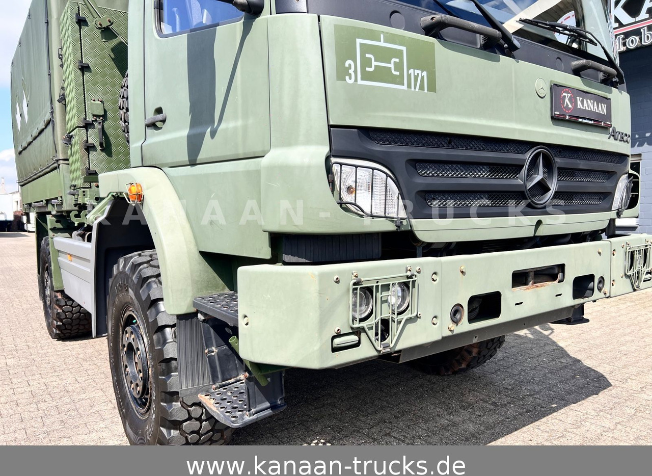 Camião transportador de contêineres/ Caixa móvel Mercedes-Benz 1018 Atego 4x4 Allrad   Camper Expedition: foto 9