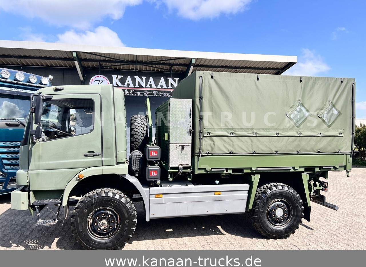 Mercedes-Benz 1018 Atego 4x4 Allrad Miltär Camper Expedition - Camião transportador de contêineres/ Caixa móvel: foto 4 Mercedes-Benz 1018 Atego 4x4 Allrad Miltär Camper Expedition - Camião transportador de contêineres/ Caixa móvel: foto 4