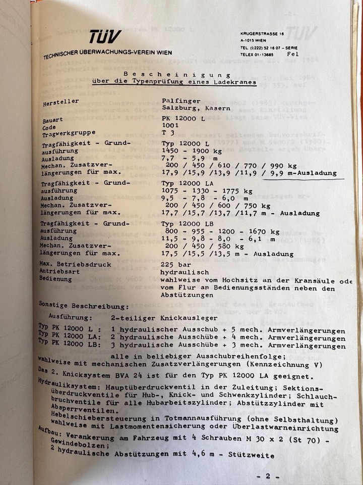 Locação financeira de  Mercedes-Benz 1417 AK Allrad Palfinger Montagekran 17,7m 64TKM Mercedes-Benz 1417 AK Allrad Palfinger Montagekran 17,7m 64TKM: foto 15 Locação financeira de  Mercedes-Benz 1417 AK Allrad Palfinger Montagekran 17,7m 64TKM Mercedes-Benz 1417 AK Allrad Palfinger Montagekran 17,7m 64TKM: foto 15