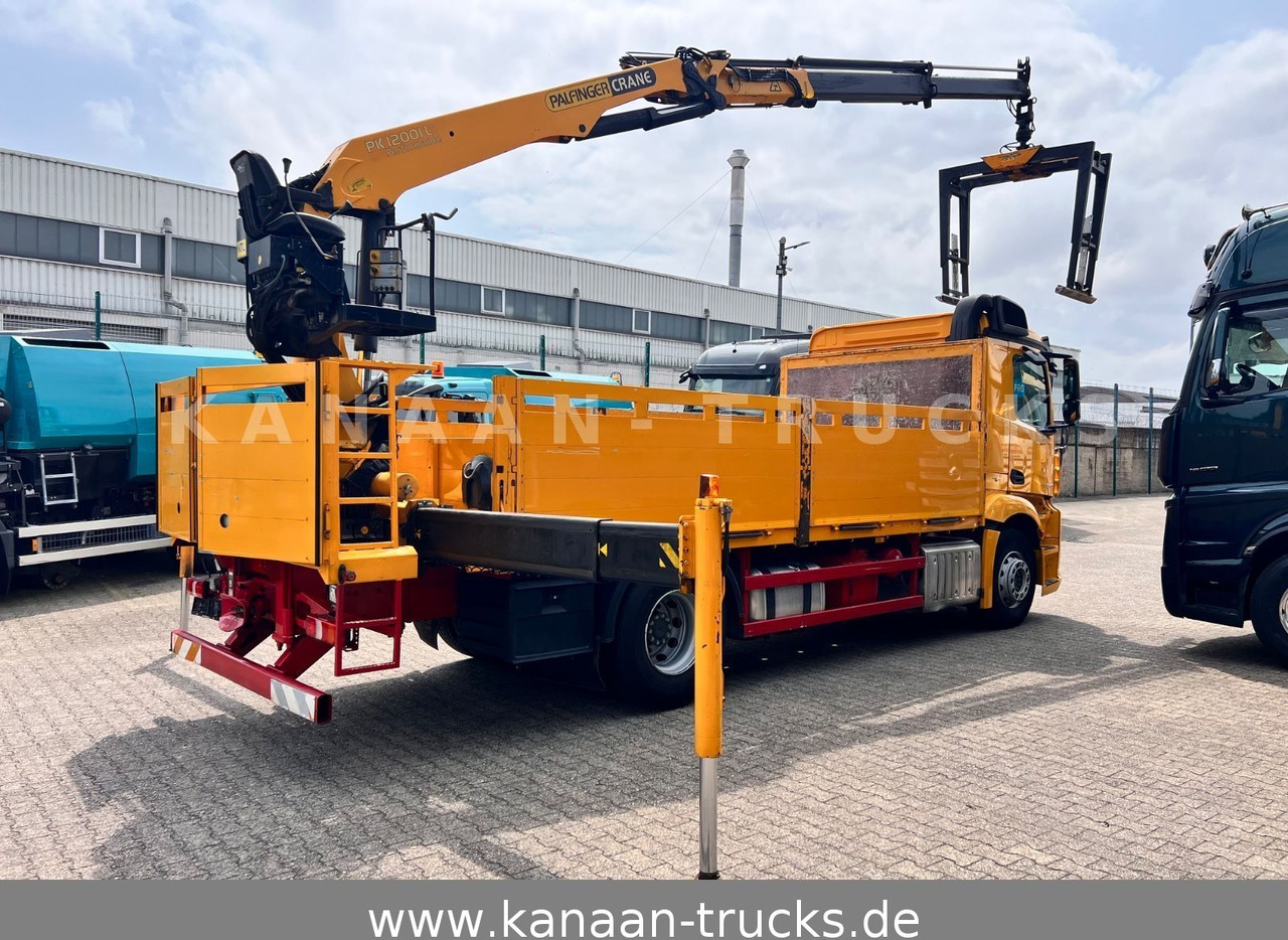 Mercedes-Benz 1845 Antos 4x2 Baustoffkran Palfinger 21001L - Camião grua: foto 5 Mercedes-Benz 1845 Antos 4x2 Baustoffkran Palfinger 21001L - Camião grua: foto 5