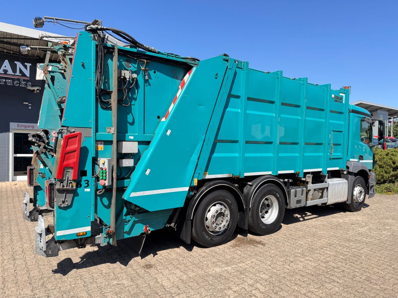 Mercedes-Benz 2533 Antos Müllwagen Zöller ATM bei 90Tkm - Caminhão de lixo: foto 3 Mercedes-Benz 2533 Antos Müllwagen Zöller ATM bei 90Tkm - Caminhão de lixo: foto 3
