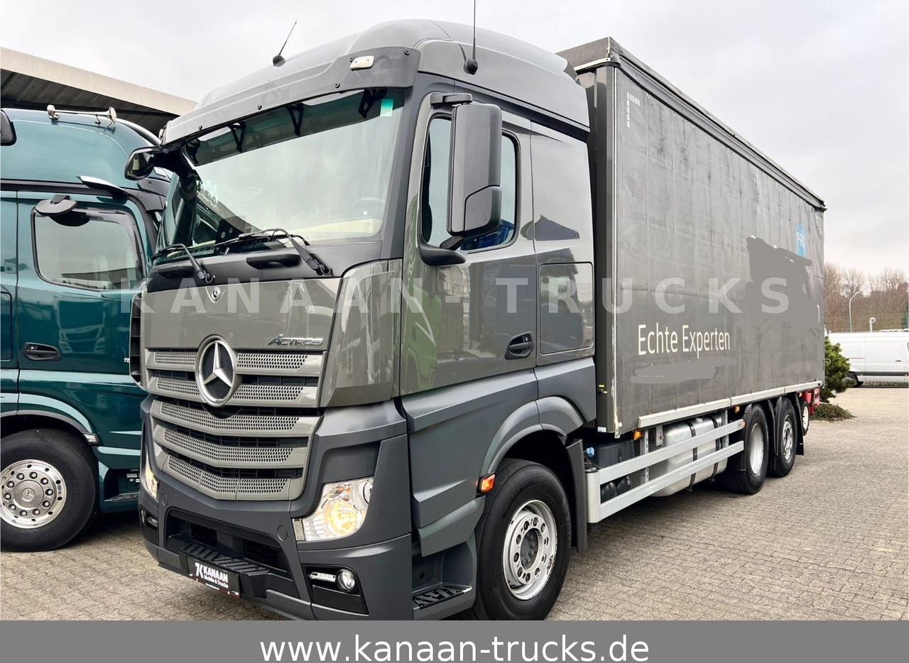 Mercedes-Benz 2548 Actros 6x2 Pritsche Moffet Mitnahme stapler - Camião grua: foto 2 Mercedes-Benz 2548 Actros 6x2 Pritsche Moffet Mitnahme stapler - Camião grua: foto 2