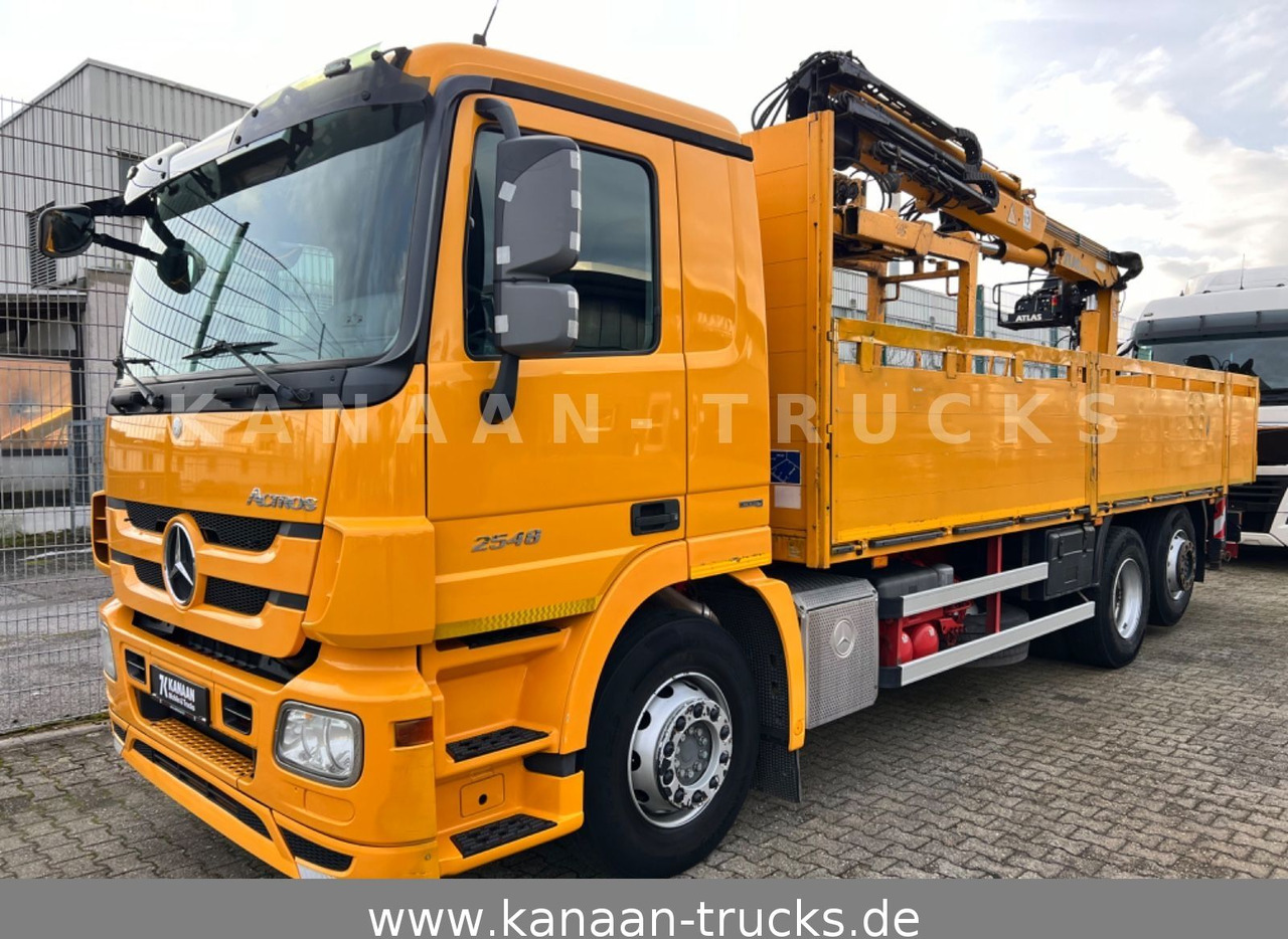 Mercedes-Benz Actros L 2548 6x2 Retarder ATLAS AK165.2VB - Camião grua: foto 1 Mercedes-Benz Actros L 2548 6x2 Retarder ATLAS AK165.2VB - Camião grua: foto 1