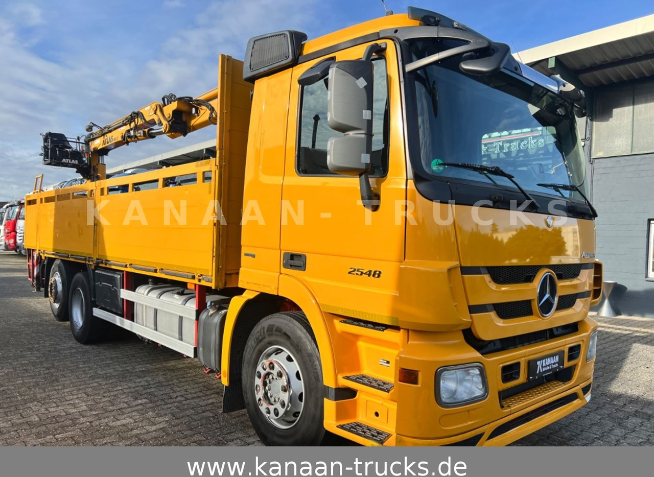 Mercedes-Benz Actros L 2548 6x2 Retarder ATLAS AK165.2VB - Camião grua: foto 2 Mercedes-Benz Actros L 2548 6x2 Retarder ATLAS AK165.2VB - Camião grua: foto 2