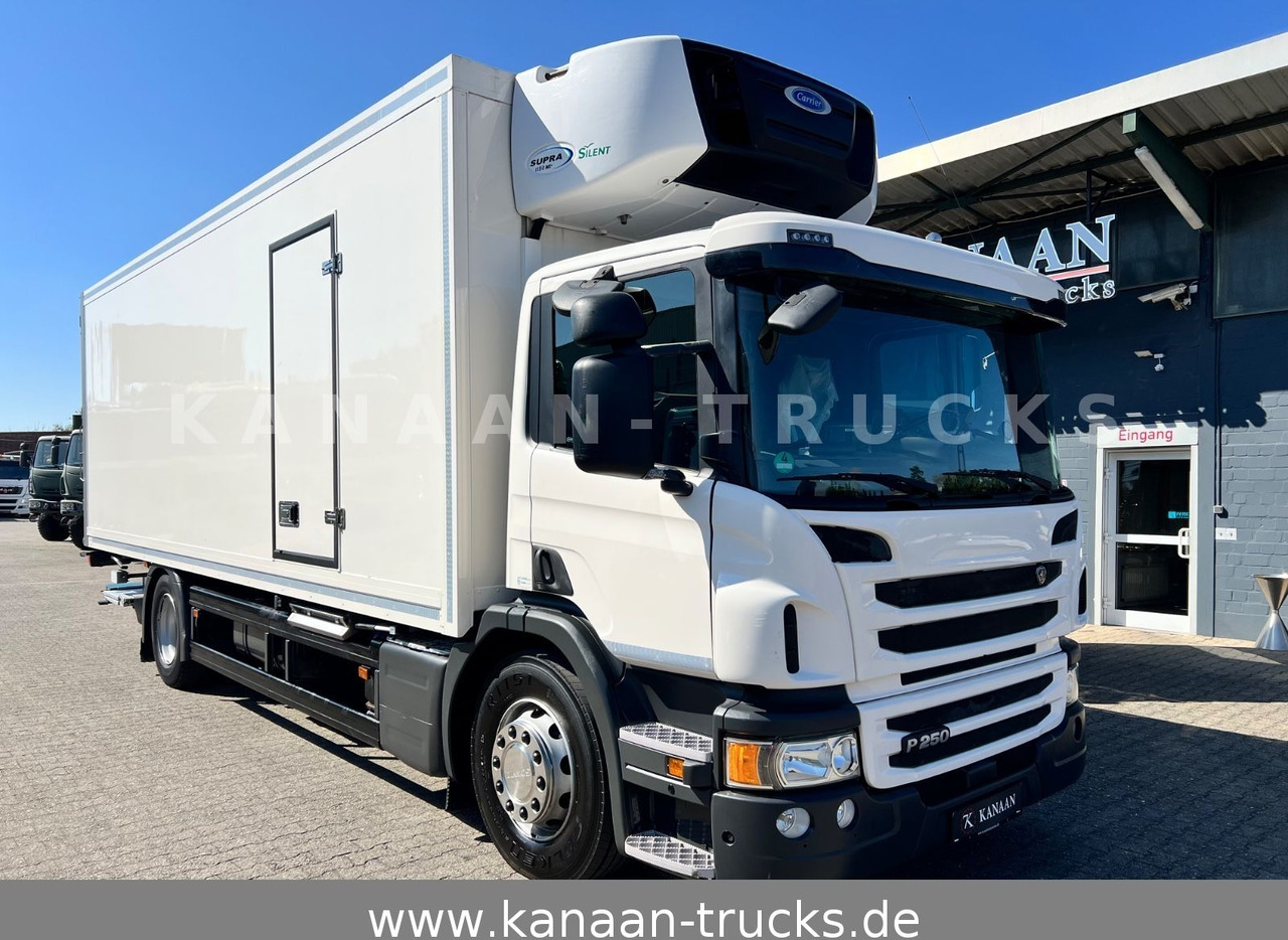 Scania P250 Kühlkoffer Carrier Supra1150 Silent LBW E6 - Camião frigorífico: foto 1 Scania P250 Kühlkoffer Carrier Supra1150 Silent LBW E6 - Camião frigorífico: foto 1