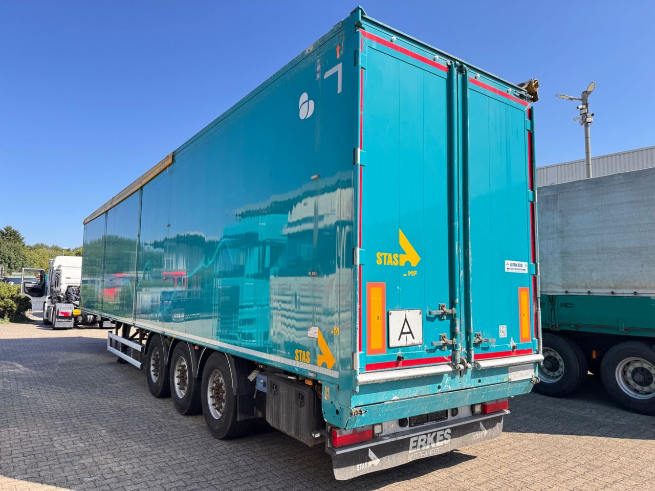 Stas S 300 ZX Walkingfloor Schubboden 2 x Vorhanden - Semi-reboque piso móvel: foto 5 Stas S 300 ZX Walkingfloor Schubboden 2 x Vorhanden - Semi-reboque piso móvel: foto 5
