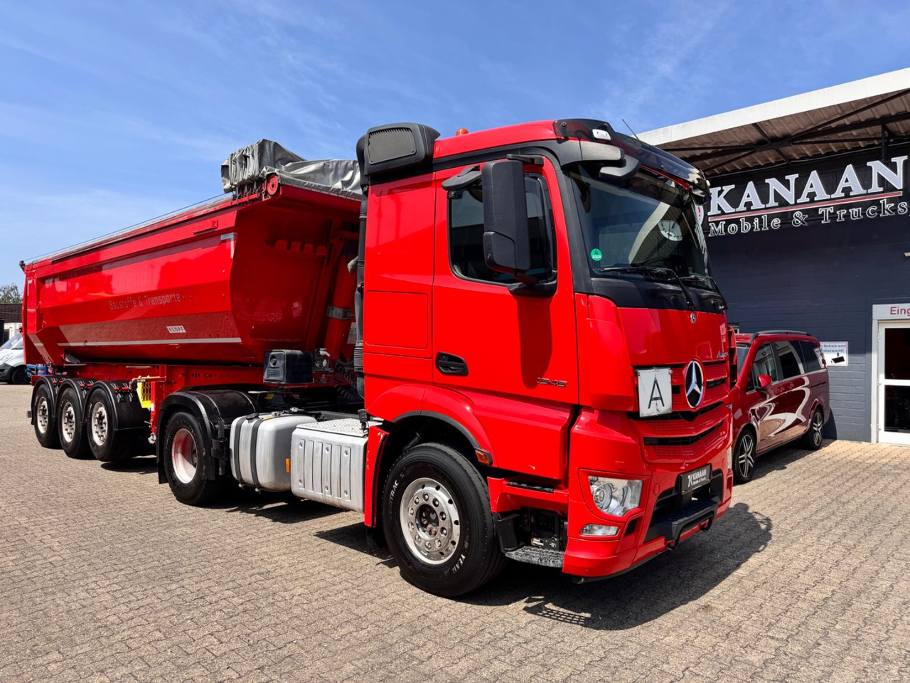 Mercedes-Benz 1846 Actros LS Kipphydraulik Alcoa - Tractor: foto 1 Mercedes-Benz 1846 Actros LS Kipphydraulik Alcoa - Tractor: foto 1