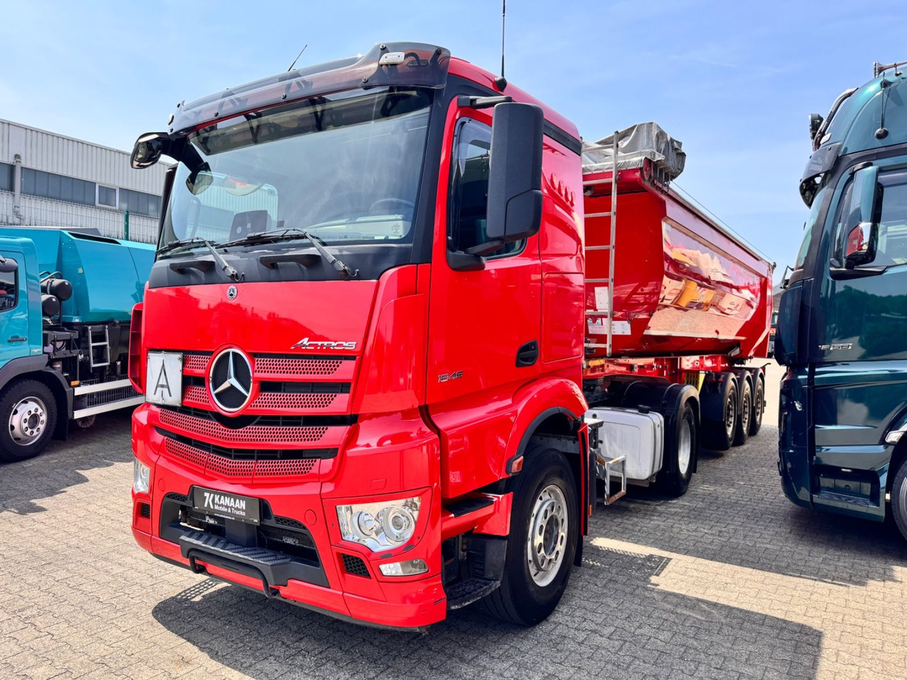 Mercedes-Benz 1846 Actros LS Kipphydraulik Alcoa - Tractor: foto 2 Mercedes-Benz 1846 Actros LS Kipphydraulik Alcoa - Tractor: foto 2