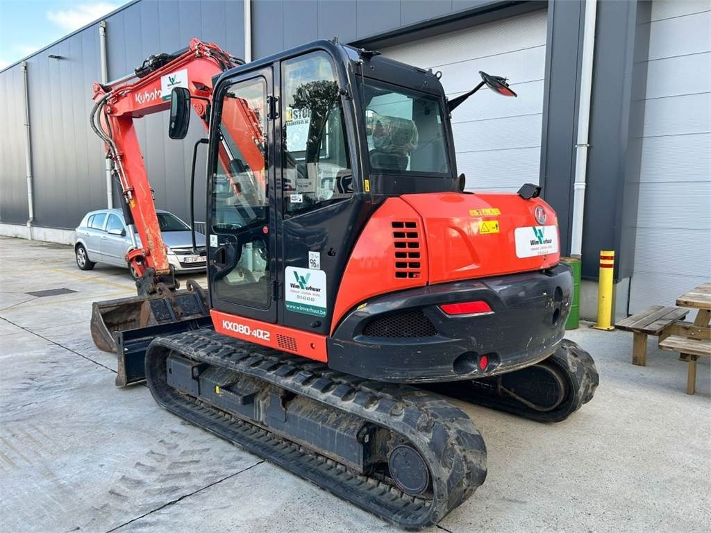 Kubota KX080-4 (7262) - Mini escavadeira: foto 2 Kubota KX080-4 (7262) - Mini escavadeira: foto 2