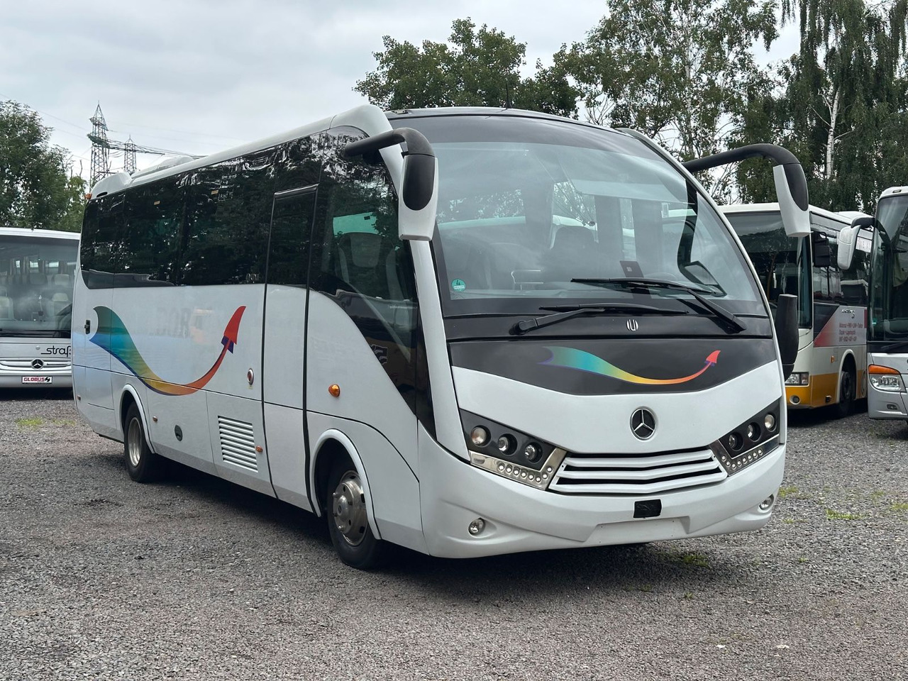 Mercedes-Benz Atego Unvi (DE*Klima*35 Sitze) O350 K/ Tourino - Minibus, Furgão de passageiros: foto 1 Mercedes-Benz Atego Unvi (DE*Klima*35 Sitze) O350 K/ Tourino - Minibus, Furgão de passageiros: foto 1